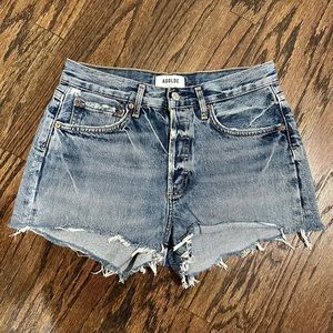 Agolde Parker Short in Swapmeet Dark, Size 26